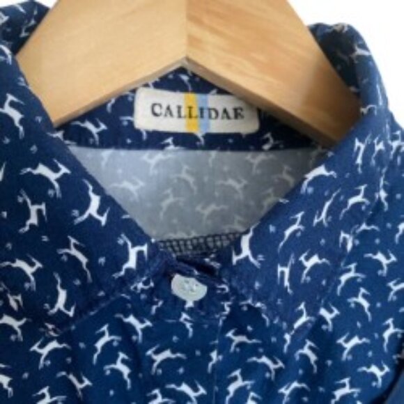 Callidae Practice Shirt in Navy Deer Medium - Picture 2 of 4